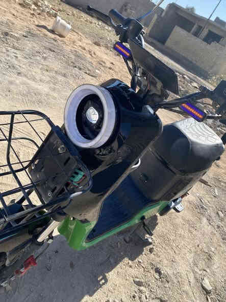 سلام عليكم دراجه شحن للبيع الدراجه حلوه وبطاريات جدد.                                 بلوتوث 
لايت زنون 
اشاير 
تشغيل عن بعد 
  عنوان بغداد الدوره البعيثه 
*********** اتصال فقط 
*********** واتساب 
السعر 550
  وبيها مجال
