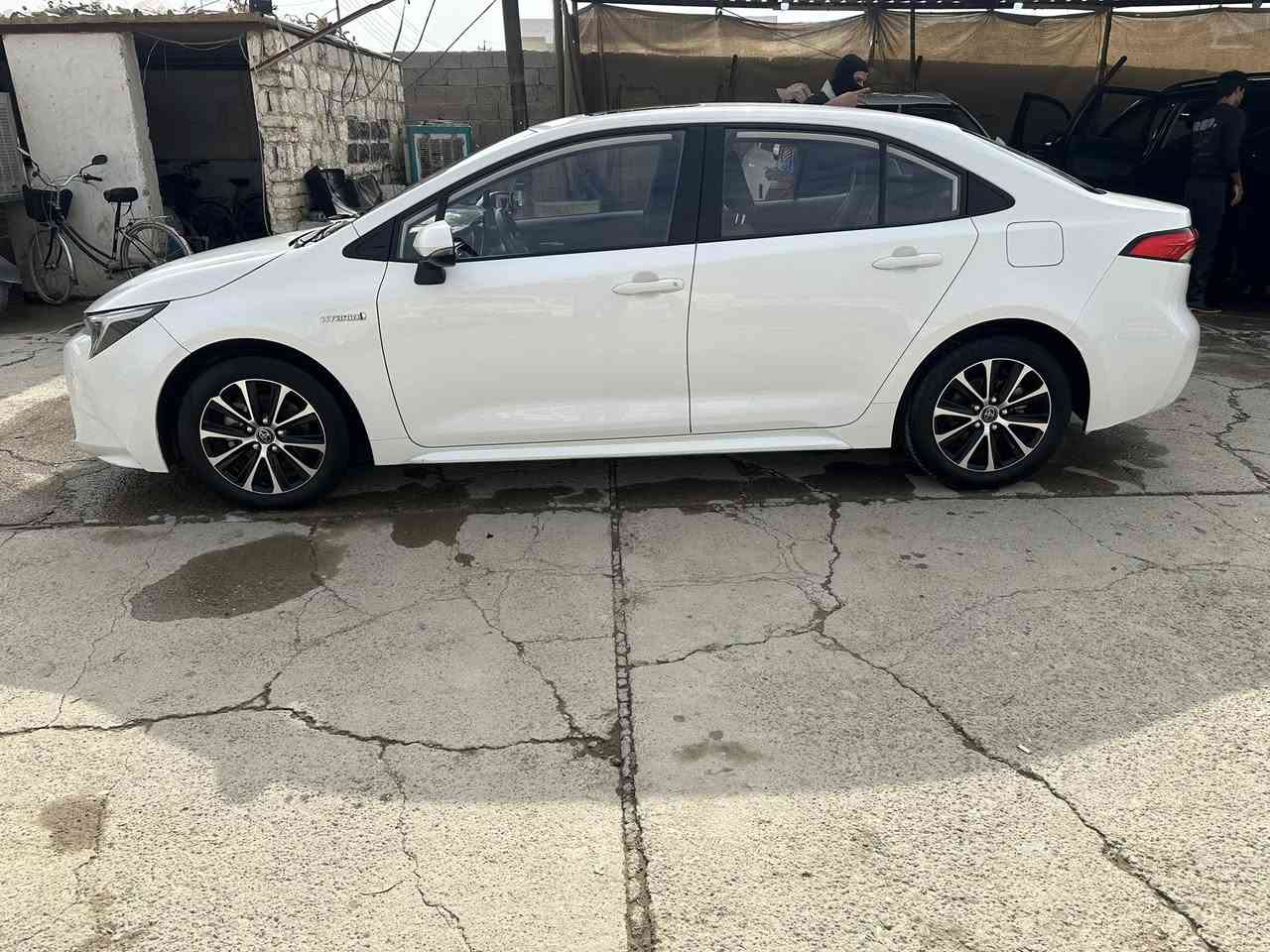 السلام عليكم
كورلا هايبرد 

موديل 2024 رقم اربيل 

سياره جديده جداً بحاله والوكالة 

جداً معتني بيها ماشيه 24

مكفوله من صبغ وضربه ولبارد عدا رصعه  في هلال خلفي صورته 

موصفات فول مواصفات 

بصمه تشغيل أبواب وبيبان 

اوتو هولد 

سايد بريك كهرباء 

نقطعه عمياء 

سلايد كهرباء 

تغليف ارضيه ولصندوق كله بعده ع زيرو 

السعر 148بيه مجال بسيط بكانه سامراء 
لستفسار ***********
