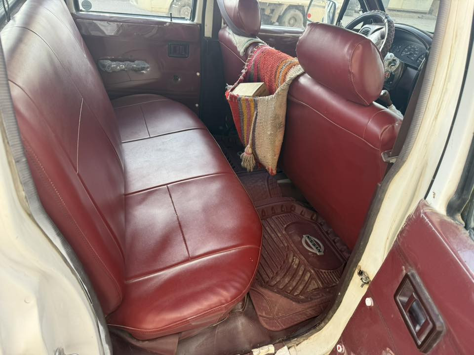 نيسان موديل ٩٥ بلادي كير مكينة شاصي كلة كفالة تخم تاير جديدشاشة ويل كب كروم سنتر لك رقم بغداد دولي بسمي تحول ثاني يوم مكاني ديالى بعقوبة *********** سعر ٧٠بيهة مجال شي قليل
