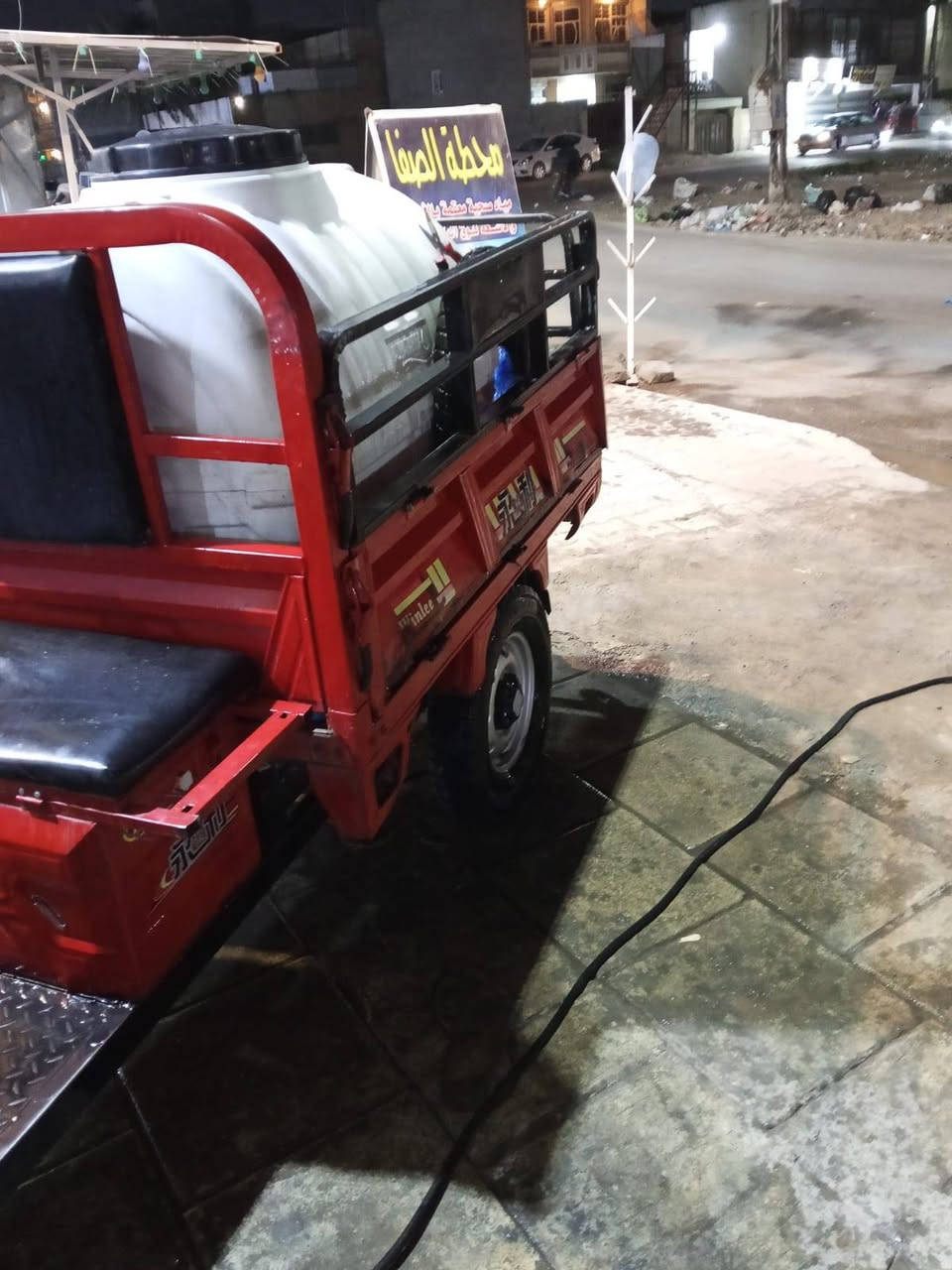 ستوته شحن للبيع السعر مليون وبيه مجال بصيط ١٠ بطاريات تخم تاير مال كيا حمل للاستفسار الاتصال على *********** مكانه بغداد
