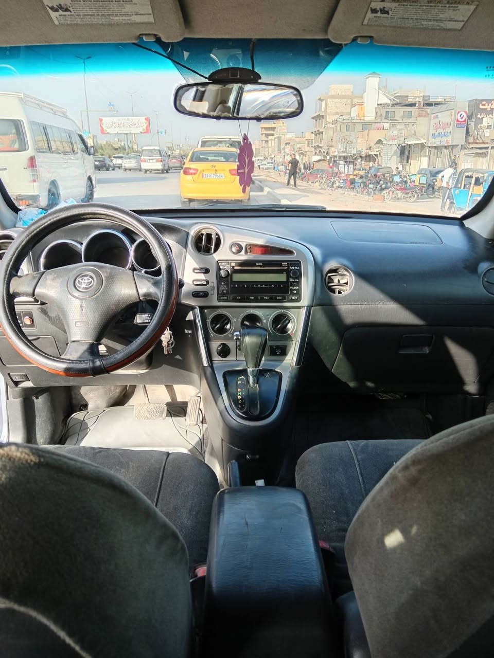 السلام عليكم تيوته TOYOTA ماتركس ياباني اصل يسره بلاد بدون اي تحوير موديل 2007 صبغ عام بسبب الجراد السياره محرك 1800 لاتنقيص ولا تبخير شرط كير اوتو جام اربعه اوتوا تبريد ثلج  رقم دولي سنويه جديده لغايه 2030 تخم تاير  جديد،، السعر 64 وبيه مجال مكان السياره كربلاء الاستفسار ***********
