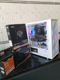 RTX 3060 • R5 3600X • كيس ابيض ٦ فان
