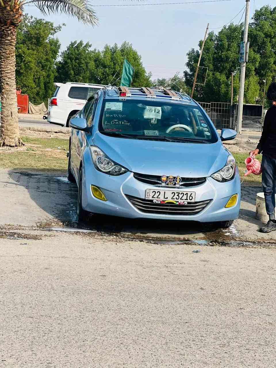 سلام عليكم النترا 2012 مكينه 1800  رقم إنكليزي سنويه جديده بيها قطعتين صبغ وباردات باب وجاملغ 
سياره نضيفه مال جناي السعر 105 بيها بارد قليل للاستفسار اكثر اتصال *********** علما الغراض البيها اخذهن مو ويه السياره فول موصفات عدا البصمه النجف, العراق
