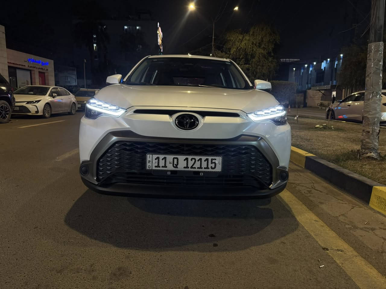 سلام عليكم 
تيوتا فروت لاندر 2025 زيرو  ماشيه 10الاف كيلو 
بعده بحاله الوكاله كلش جديده 
فول 
سلايد 
بصمه تشغيل 
شاشه جبيره 
تحكم ستيرن جهتين 
رادار امامي 
كامره خلفيه 
حساسات حلفيه 
رقم بغداد تحويل ثاني يوم 
178 وبيه مجال بسيط 
مكاني الكراده او جادريه 
***********
