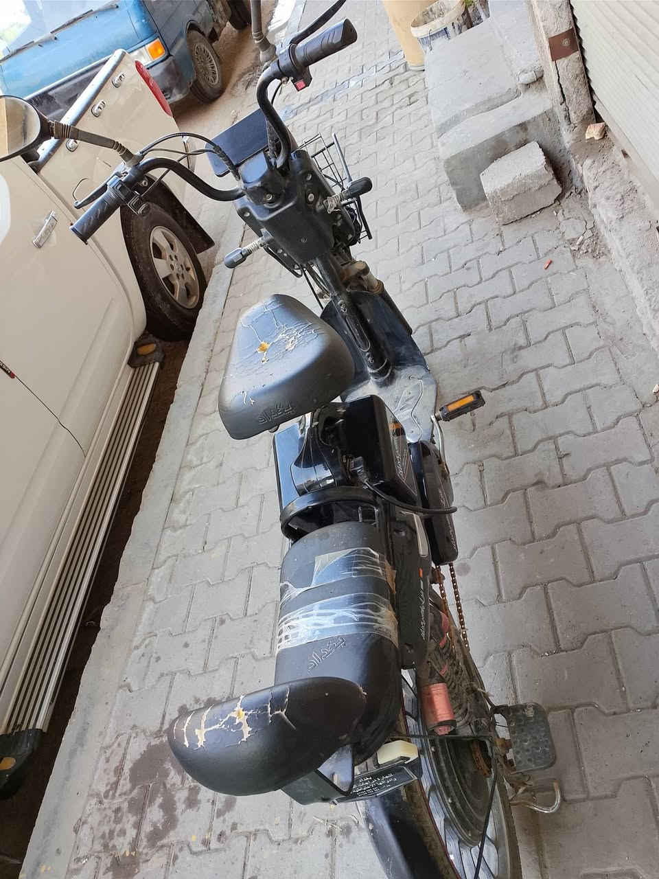 السلام عليكم موطور للبيع نوع شركه بغداد كل الكهربائية شغاله بطاريات نص عمر السعر 200 الرقم ***********
