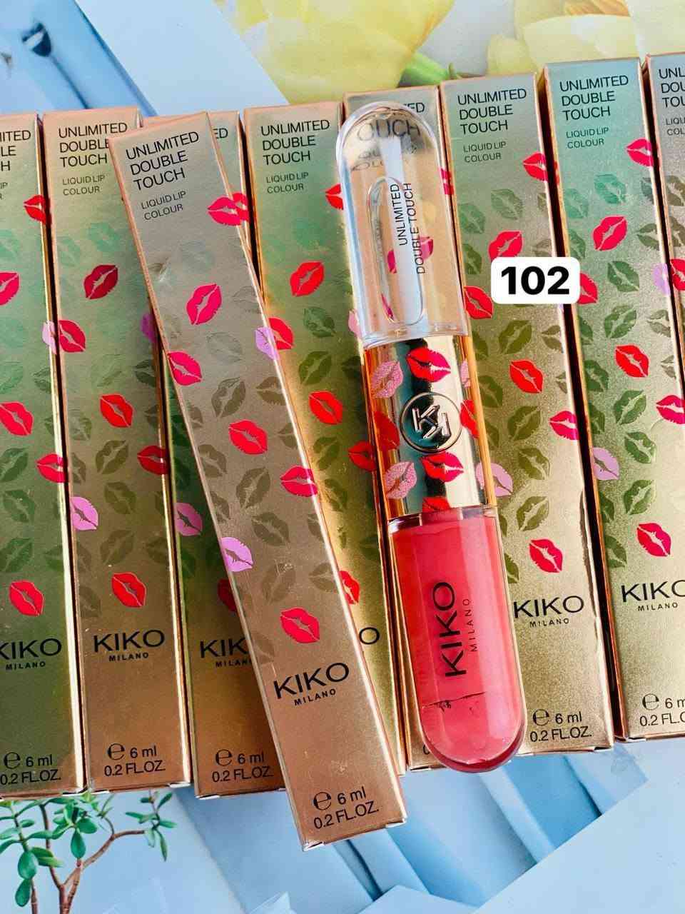 💋 KIKO MILANO - Unlimited Double Touch 💋
الروج والغلوس المزدوج الأشهر عالمياً من كيكو ميلانو متوفر الآن بجميع درجاته الساحرة والأكثر طلباً! ✨
إذا كنتِ تبحثين عن ثبات يدوم طويلاً، ترطيب مكثف، ولمعان لا يقاوم.. فهذا المنتج هو خياركِ المثالي. يتميز بتركيبته الثنائية:
1. الطرف الأول: روج مطفي (مات) بثباتية عالية جداً ولا يطبع.
2. الطرف الثاني: غلوس شفاف يمنح الشفاه مظهراً ممتلئاً ولمعاناً زجاجياً جذاباً.
🎨 الدرجات المتوفرة في الصور:
 100 (الأحمر الكلاسيكي الجريء) 💄
 101 (الوردي الحيوي) ✨
 102 (الوردي الناعم الهادئ) 🌸
 104 (النيود الطبيعي الساحر) 🤎
 105 (الكشمير الدافيء الأنيق) 🍁
 106 (الأحمر الياقوتي العميق) 🌹
 107 (الكرزي الجذاب) 🍒
 108 (المرجاني الناري المشرق) 🔥
 109 (الأحمر الكلاسيكي المخملي) ❤️
 110 (البيج الدافئ والمميز) ☕
111 (الدرجة الساحرة التي تبحث عنها الجميع!) 🌟


**إذا كنت صاحب هذا الإعلان وتريد حذفه لأي سبب، رجاءا أرسل رسالة إلى الدعم الفني**