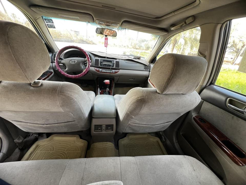 كامري موديل 2004 وارد خليجي كراند فول مواصفات مكفوله من كلشي وجاهزه رقم بغداد دولي باسمي 
السعر125
اي استفسار ‭٠٧٨٠ ٢١١ ٦٥٩٧‬
