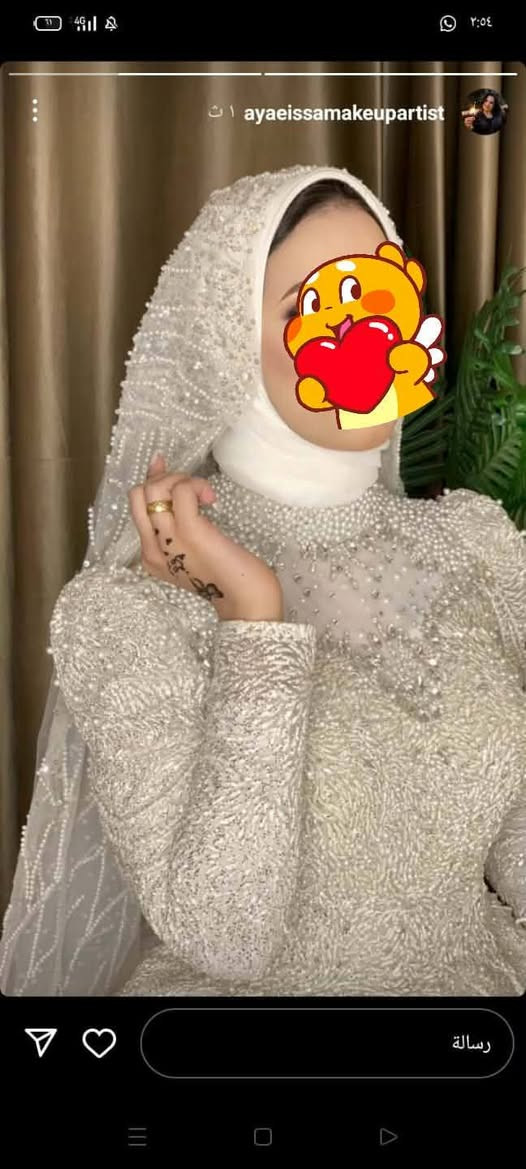تألقي كالأميرات في ليلة العمر 👑 فستان زفاف فاخر مطرز باللؤلؤ المنسدل على الأكتاف بانتظار العروس المحظوظة القادمة فستان لا يليق إلا بعروس كالأميرة ❤️⭐
المقاس لحد 75 كيلو 
السعر مش هتلاقيه في مكان تاني 🔥
المكان دمياط


**إذا كنت صاحب هذا الإعلان وتريد حذفه لأي سبب، رجاءا أرسل رسالة إلى الدعم الفني**