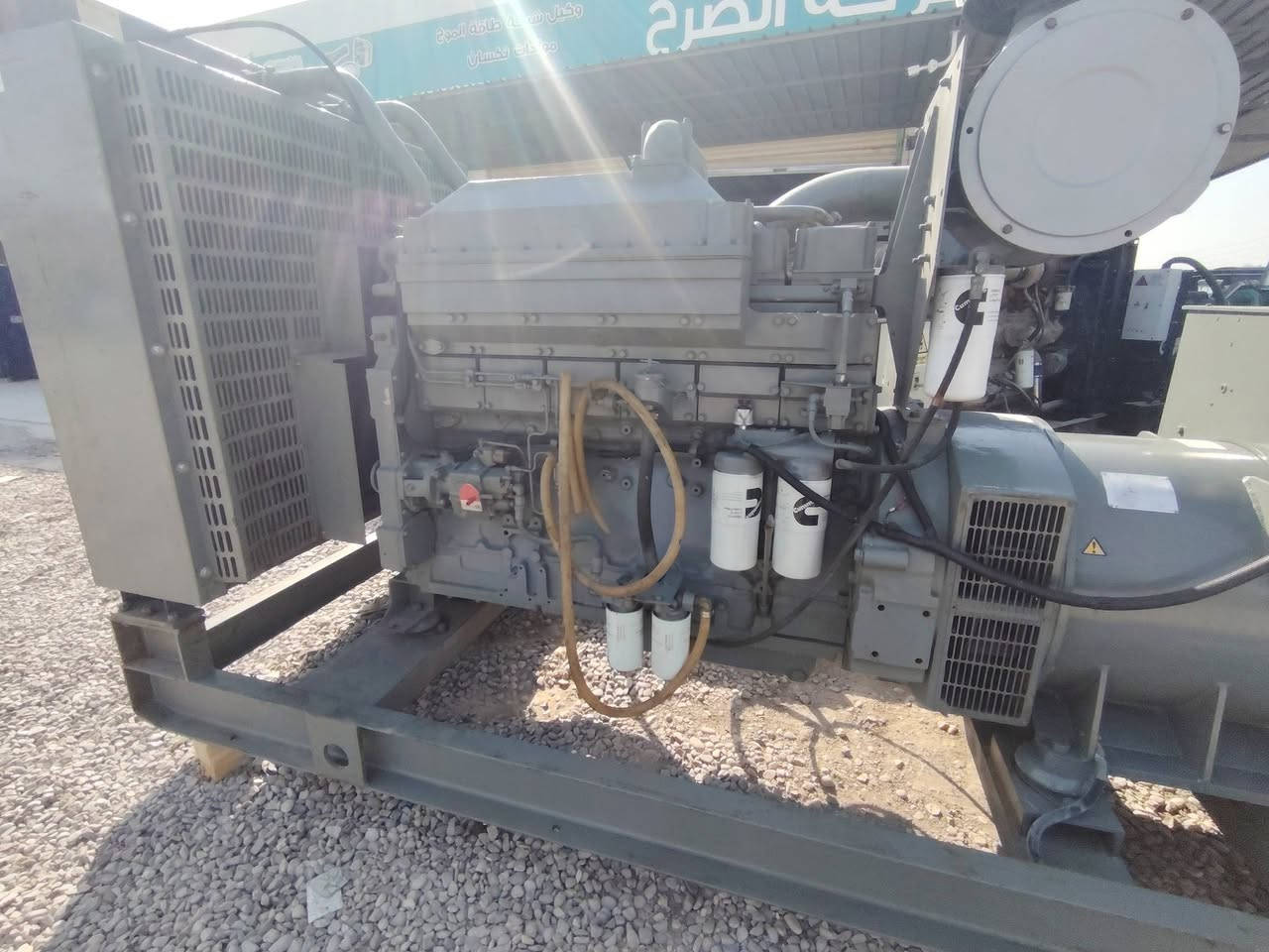 تم بحمد الله تعالى وصول مولد كمنز k19 ستة أو ربع انجكتر زيتي نظام حماية كامل تشغيل أو إطفاء ذاتي مكينة أوربية غير مشتغل بالعراق عداد العمل 415 ساعة فقط
500KVA
نضافة المكينة 90 ٪
زورنا في موقعنا ديالى بعقوبة الصناعة الثانية مقابيل نهاية حي المعلمين
للاستفسار الاتصال على الأرقام التالية
***********
***********
من الله التوفيق
