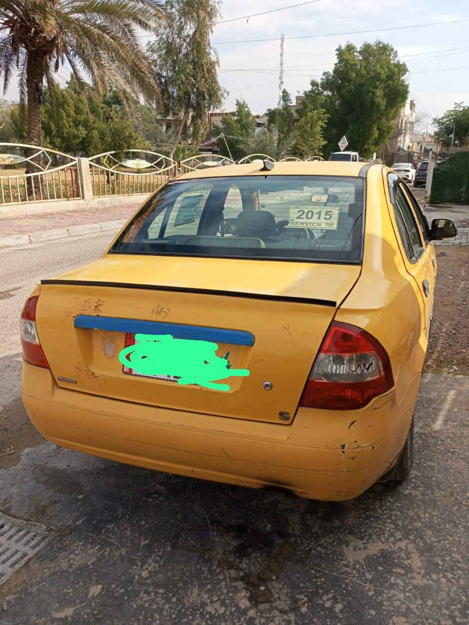 سلام عليكم للبيع طيبه موديل ٢٠١٥كير محرك خير من الله تخم تايرات صدر كرام شفتات فيت بم جديد باور جديد هيئه مصفرة أمانة الله بس الباب الايمن مبدل بس استعمال خط مدرسه مو أكثر سعر ٤٣ورقه وبيها مجال للطيبين والجادين فقط رقم واتساب ***********
