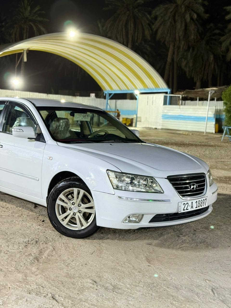 سوناتا 2009 
رقم اربيل 
هزه جديده
مكينه دوش 
الجاملغ الامامي الايمن مفتوح 
الجاملغ الامامي الأيسر مبدل 
خشم البنيد مصبوغ 
حداديه خلفيه اماميه جاهزه 
تخم تاير جديد
 
السعر 105وقابل للتفاوض.
المدحتيه الحمزه الغربي 
للاستفسار الخاص مفتوح 
***********
