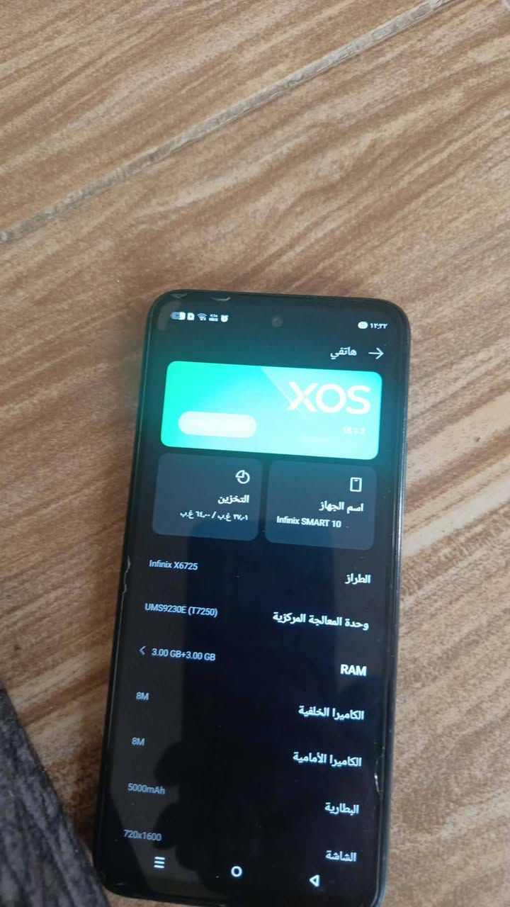 سلام عليكم جهاز انفنكس سمارت 10 ذاكره 64 جهاز بلادي برغي ممفتوح من عنده والفطور البي هاي لزكه اريد مرواس بدراجه شحن او ناري حتلو تعبان او متروك العنوان الرمادي الصوفيه شارع 40 قرب جامع الواثق ***********
