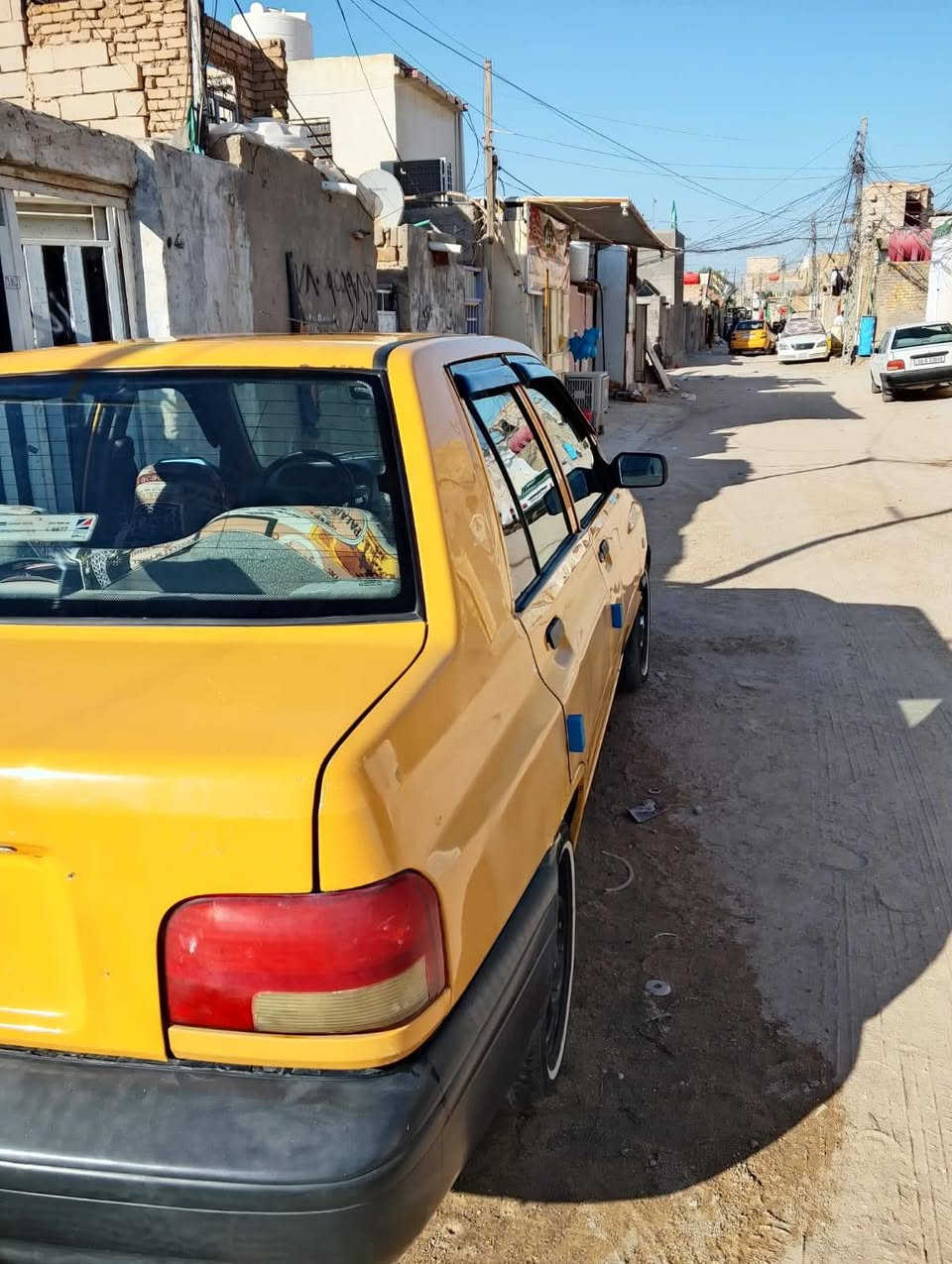 سلام عليكم سايبه مديل ٢٠١٥
مكينه جديده لا تنقيص ولا تبخير الكير بس الرابع يفلت
حداديه زينه كهربايات كله شغاله  رقم لماني 
راعيه يريد مداور مصفره هيه وقرامات السعر 26وبيه مجال حك الجيه مكاني نجف ***********
