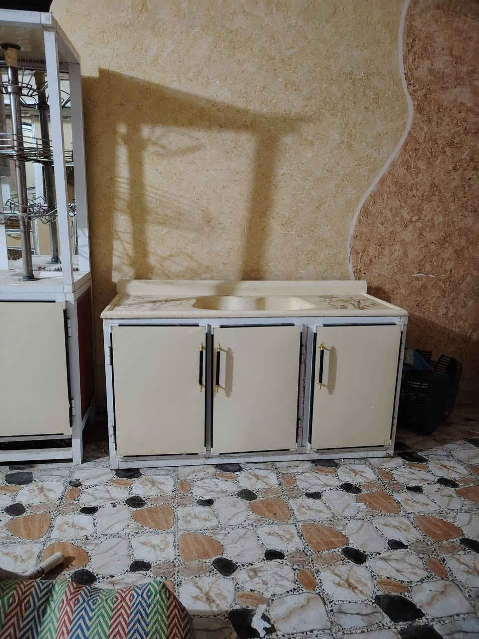 كاونتر تزكام مترين ونص والسنكي متر ونص مرمر الشراي يتصل ***********
