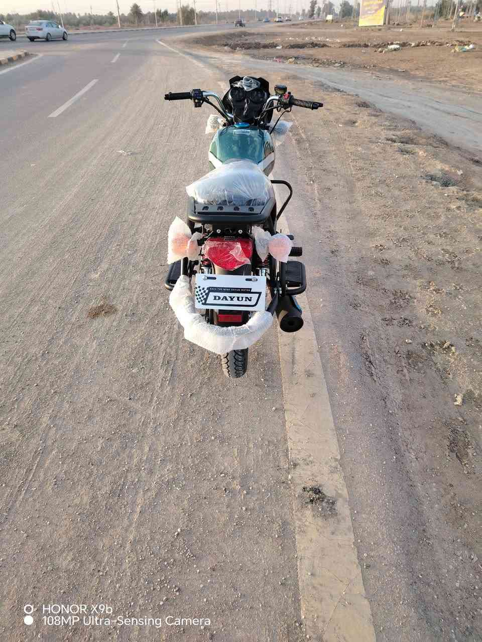 السلام عليكم
دراجه دايون نفخ موديل

2026 سكنر 
دراجه شد صندوك زيرو عداد صفر
 
كهربائيات كلها شغاله + سلف 
للاتصال ‭***********
العنوان بابل
