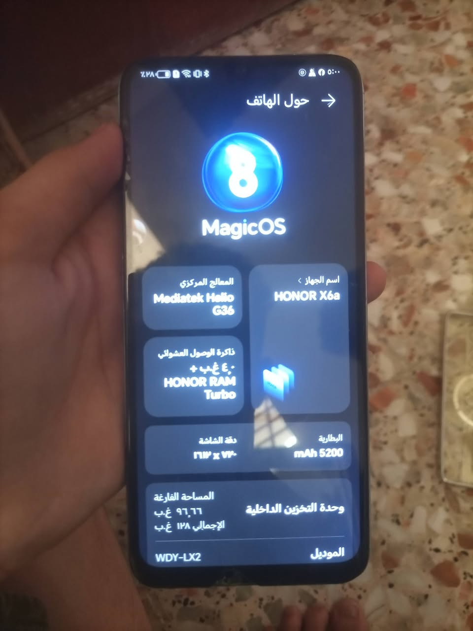 السلام عليكم تلفون للبيع هونر x6 a الذاكرة 128 اعلئ سعر البيع المكان البياع المعالف الرقم *********** وتساب فقط و ماعندي توصيل
