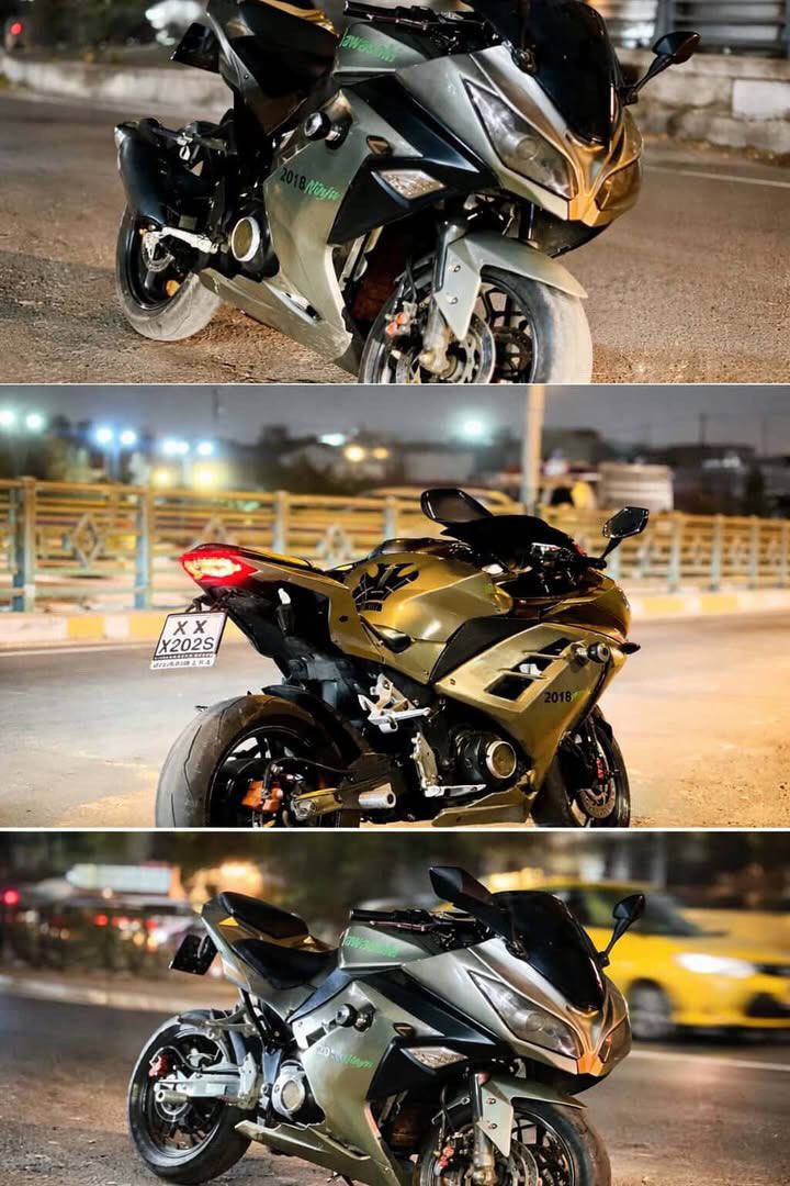 سلام عليكم دراجة بطح  كاوسكي نينجا (شحن) دراجة مزوعه مواصفات نضام سبورت ونضام عادي مرايات شفط جانبية بريك امامي دبل فج دبل صوندة يدات بريك GFرياضي لون وردي مميز تايرات امامي خلفي جديد عدسات امامي شيطان زنون اشاير امامي اشاير خلفي لد قبضه جانبية كفر حماية السرعه120حقيقي وزن الدراجة250 قفل ستيرن قفل وياله امامي خلفي حساسات تشغيل عن بعد بطاريات دبل12/38AH الدراجة من القطع النوادر الي بل عراق  عنوان بغداد حي الجهاد للاستفسار ‭٠٧٨٧ ٨٠٠ ٧٧٧١‬
