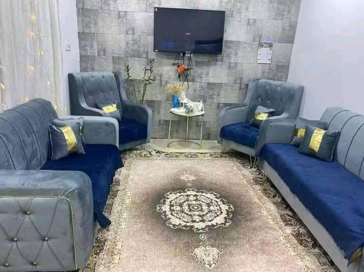 تخم 10مقعد 400
9مقعد ب375
 8 مقعد 350
  7  مقعد 325
6 مقعد ب 300
  5 مقعد قنفه ثلاثيه وكراسي عدد2   275
  5 مقعد ثلاثيه وثنائيه 250 الف

مواصفات الخشب
الظهر /چام روسي 
المقعد /بلوك اسود 
الصدر /خشب مضغوط
الاسفنج / مميز 8سم 
القماش / قديفه
الرجل / حديد
توصيل بغداد مجاني 
اطراف 15
محافظات حسب البعد


**إذا كنت صاحب هذا الإعلان وتريد حذفه لأي سبب، رجاءا أرسل رسالة إلى الدعم الفني**