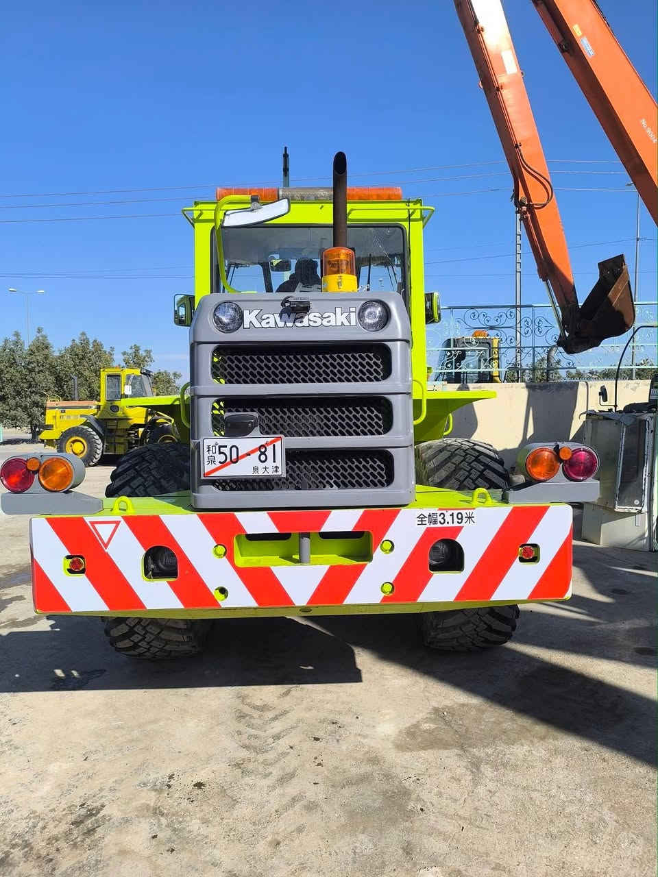 اللهم صلي على محمد وال محمد
كاوسكي حجم 70zA دخول جديد لعراق وارد اليابان
محرك ازوزه 6 سلندر سوبر بم ونوزل مكفول كفاله عامه
تخم تاير ثلجي عداد العمل جداا قليل 4000 ساعه
حتئ كتلوكات الشركه وياه شاهد النضافه وستمتع
مكانه بل نجف الشراي فقط يتصل ع رقم ***********
