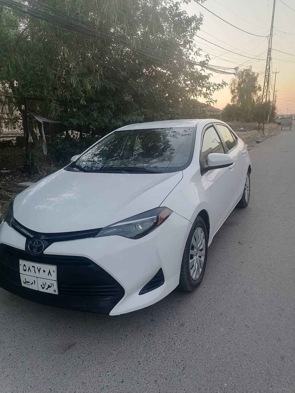 السلام عليكم
كورلا للبيع موديل 2018 مواصفات LE
ضرر شبر قبق الصندوق بارد كلين
هزه جديده صدر جديد سيارة مال جناي السعر 153$ للاستفسار الاتصال على الرقم ***********
