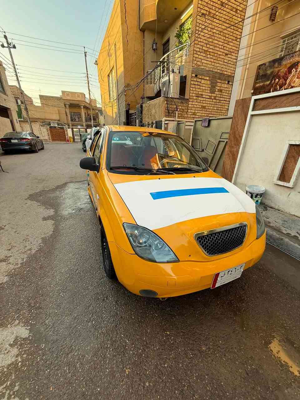 طيبة 2016سياره جاهزه من كلشي انشالله كشرها بيها صبغ بالهلال الخلفي جهة السايق وتبريد يشتغل كير تخم تاير جديد شوصيها بلاديه بيها لاستيك ولف السياره حلوه وكاعده معروضه ب ٣٧وبيها مجال بغداد الحريه ***********
