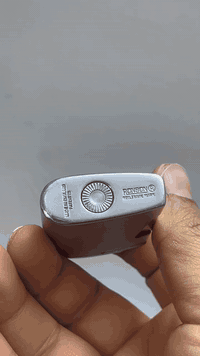 رونسون فارافليم فضية \ Ronson Farafla المنشا / بريطاني  انتاج  / 1960 ...