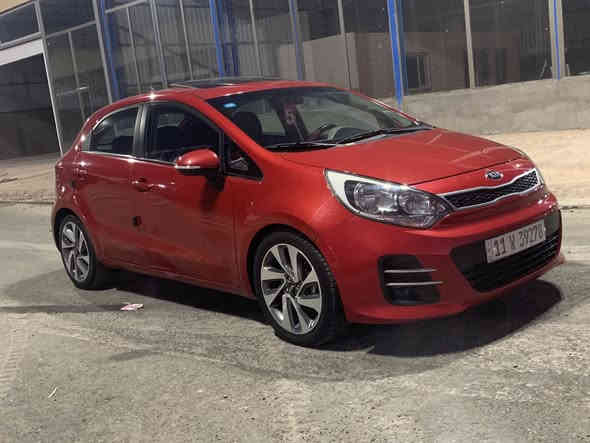 سلام عليكم كيا ريو 2015 خليجي محرك 1600 دوش 
السياره ماشيه 55km اخت الزيرو من تراي وميكانيك 

فول مواصفات 

فتحه سقف 

بصمه ابواب 

اشاير بلمري 

مري شفط 

ويل 17 كروم 

تبريد شاشه 

شاشه ابل كار بلي 

لون مميز ماروني بيها الهلالات الخلفيه صبغ فقط وبارد بلباب مال صدر شويه 

رقم بغداد انكليزي الجديد هزه جديده سنويه لل2030

سعرها (100$) وبيها مجال بسيط

مكاني بغداد البلديات 

هـ/***********
