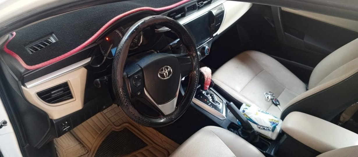 كورلا 2015 ( رقم بغداد)
خليجي شركة عامة محرك 1.6 

ماشية 118 كيلو حقيقي

كير محرك جديد كلششش 

بيها باب صبغ وباب ثاني كلير بدون دواخل

وبيها بارد 

سعر السيارة 133 

مكان السيارة الكريعات 

رقم الهاتف ***********
