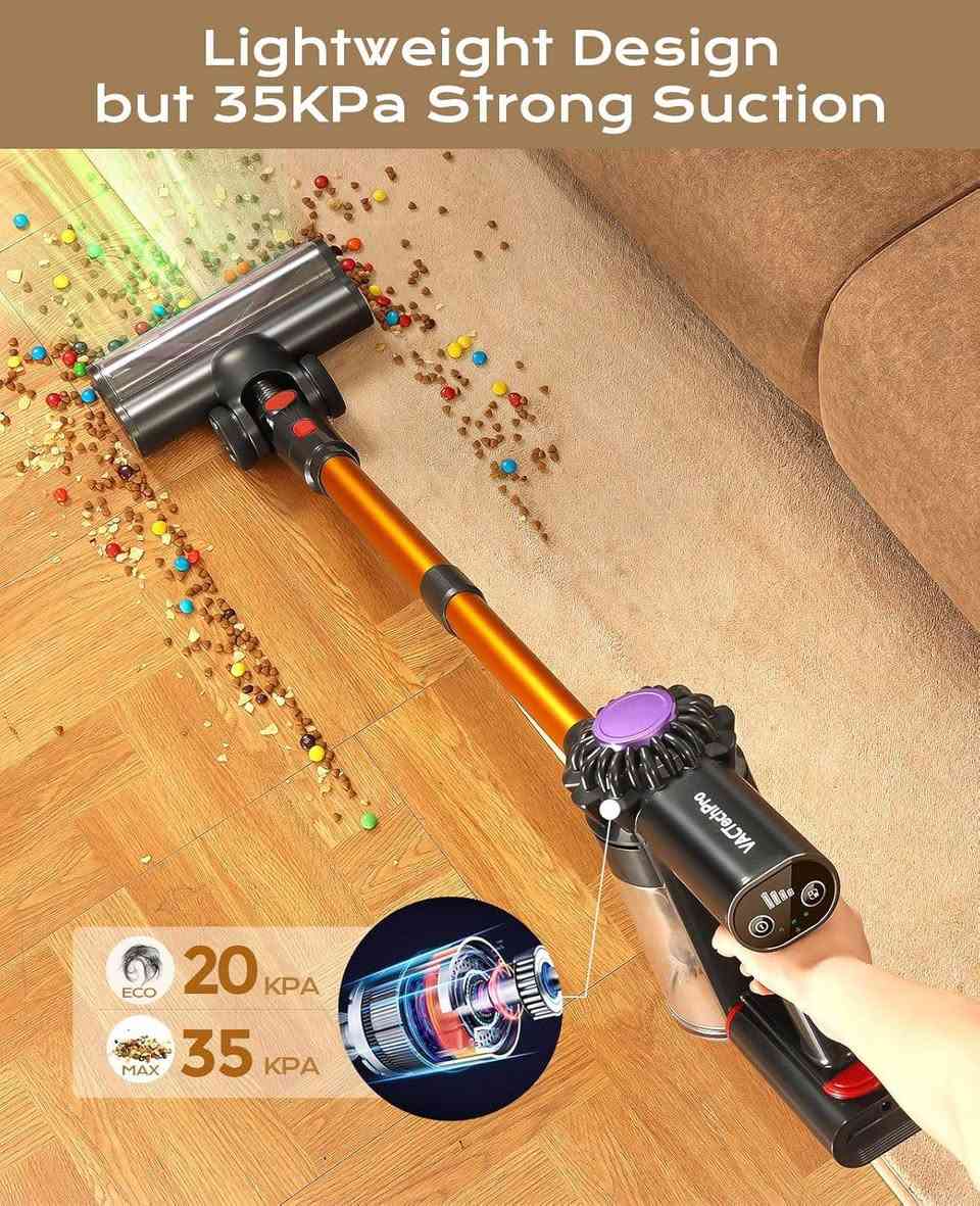 VACTechPro Cordless Vacuum Cleaner
گسکی شەحن
توانای هەلمژینی ٣٥٠٠٠PA
٢ هێزی کارکردنی هەیە
مۆتۆری برەشلس و بێدەنگە  
دەمەکەی فلچەی هەیەو ئەسورێت بۆ هەلگرتنی پارچەی بچوک و لایتی روناک کردنەوەی هەیە بۆ بینین پیسیەکان 
چەند دەمێکی جیاوازی لەگەلە بۆ خاوێنکردنەوەی شوێنی جیاواز
نوێیەو بەکارنەهاتوە بێکێشەیە هەموو پارچەکانی لەگەلە بالەی ئەوروپیە
مۆدیل Vactechpro V15
نرخی ٧٥ هەزار،گەیاندنی هەیە رانية, السليمانية


**إذا كنت صاحب هذا الإعلان وتريد حذفه لأي سبب، رجاءا أرسل رسالة إلى الدعم الفني**