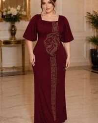 دشداشه كشمير • ستراس ذهبي • مقاسات L-XXL
