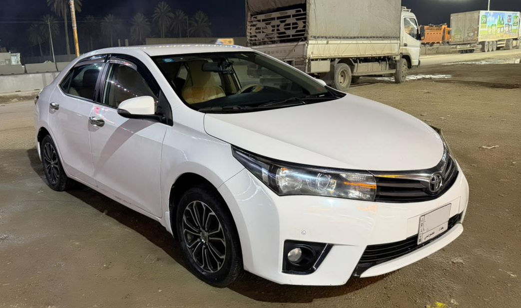 السلام عليكم... كورلا خليجية 2015 استلام الشركة العامة لتجارة السيارات والمكائن استلمتها من البصرة سنة 2017 محركها 1600 وفيها نظام الايكو

ماشية 98 الف كيلو سيارة صار بيها حادث وبدلت جاملغات 2 الخلفية اصليات مال تفصيخ وايضا يوجد صبغ قليل جدا في خشم البنيد والباقي مكفول السيارة على ايدي من 2017 ولحد الان/ سعر السيارة 135$ وبيها مجال للطيبين  غير متواجد على الفيس بوك

للاستفسار الاتصال على الرقم *********** او *********** وان شاء الله التوفيق للجميع وشكراً
