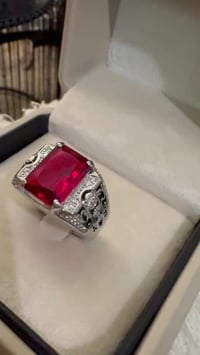 خاتم فضة • رجالي