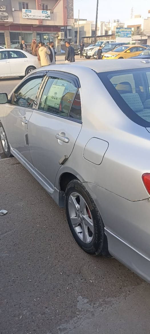 سياره كورلا 2010وارد امريكي
رقم بغداد انكليزي 

فول مواصفات فتحه قماره 
تخم تاير قبل اسبوع بدلته أربع تايرات 

تبريد ثلج تدفا جاهزه 
محرك وكير شرط كفاله 

ضرر وارد امريكا جامع الخلفي فقط بدون دواخل 
موحد جاملغ والصندوق بلصبغ رش فقط
وبلعراق حافه بنيد يعتبر اقل الربع بنيد 

سياره جاهزه مابيه نقص جدآ نضيفه 

السعر 105وبيه مجال 

مكاني الأنبار فلوجه 
***********
***********
