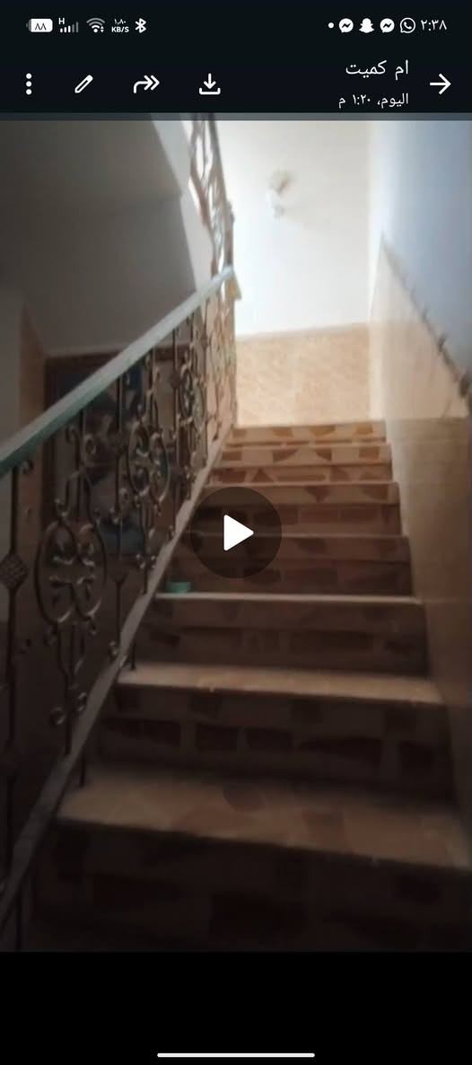 دار للايجار
100 م طابقين الايجار 400
نجف حي المهندسين قرب جواد ابو حمزه
يحتوي ع غرفتين وصالتين وستقبال ومطبخ وصحيات


**إذا كنت صاحب هذا الإعلان وتريد حذفه لأي سبب، رجاءا أرسل رسالة إلى الدعم الفني**