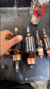 ورشة البركة ⚙️ تصليح ماطورات الاجهزة الرياضية للف الارميجرات والكويلات...