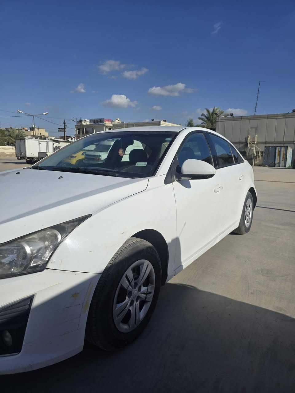 يا الله السلام عليكم
كروز موديل 2013 خليجي  مكينة 1800 المرغوب  رقم سليمانية ب اسمي تحويل ثاني يوم
السيارة ماشية 100 ميل
مكينة جديدة وكير جديد 
تبريد وتدفئة خير من الله
شاشة نظام اندرويد 
كامرة خلفية
4 جام اوتو
المري كهربائي
تحكم ستيرن جهة وحدة
تايرات زوج امامي جدد 
صدرهة كامل نقصة قاعدة دبل وحدة وشمعات
السيارة ضربتهة جاملغ عكس السايق مصلح ومصبوغ وبارد علة كد شبر بين البابتين جهة السايق
بقية السيارة خير من الله كاملة مكملة علة اخر حباية  تشغل وتطلع  مكاني بغداد / الشعب
السعر 72 ورقة وبيهة مجال بسيط حك الجية  
رقمي : ***********
واسف عل اطالة❤️
