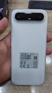 جهاز للبيع TECNO POVA SLIM 5G ذاكرة 256 ابيض نظيف 100%  سعرة 250  رقمي...