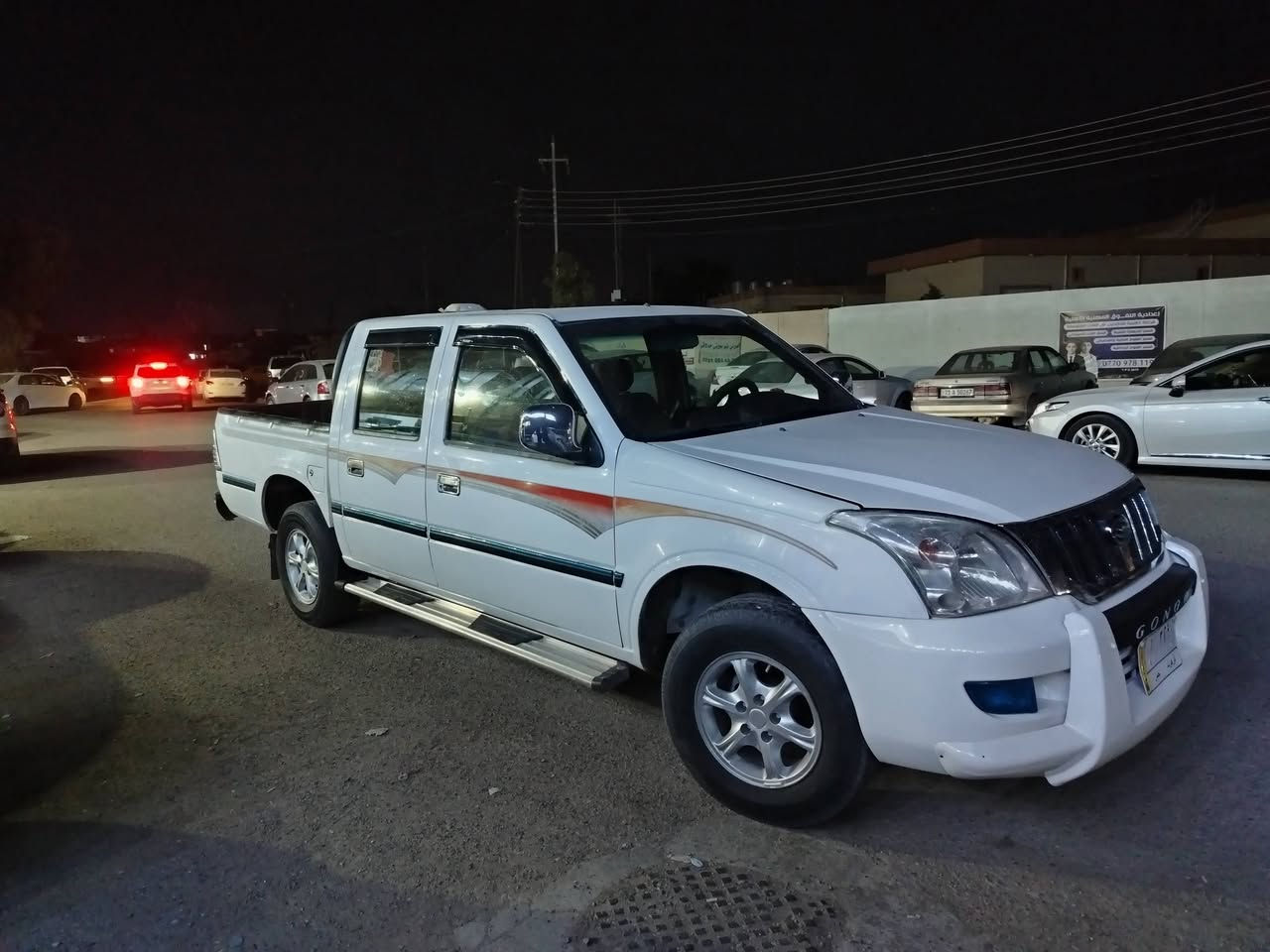 بيكاب كووناو للبيع موديل ٢٠٠٩رقم كركوك سنويه عاج جديد كيرمحرك شرط بي دفتر بنزين تايرات جديد بي شبر سبغ رقم سحاب سياره ***********
