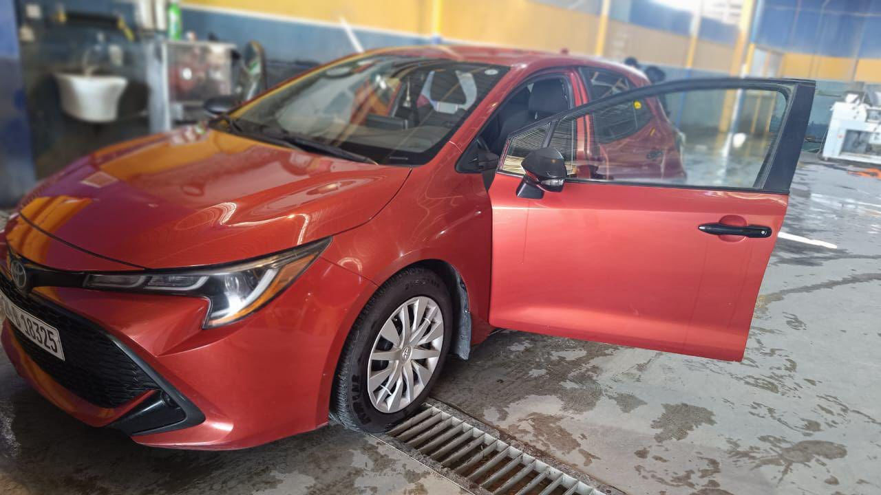 تويوتا كورلا هاشباك SE
الموديل : 2019
السعر : 138$ بي مجال
الضرر : باب سايق وخلف السايق (سطحي ) تعديل 
المواصفات : 
_تشغيل بصمة
_ الابواب بصمة
_محرك 2000 
_ (ايكو - نورمال - سبورت) 
_ نقطه عمياء
_ تحديد مسار 
_ لايت فول LED
_ بك لايت فول LED 
_ كير اوتو + عادي 10 نمره
_ سايد بريك بصمه
 _شاشه اعطال
 _رادار أمامي توقف ذاتي
 _كروس مثبت سرعه
 _كامره خلفيه
 _اوتو هولد بصمه
 _تحديد مسار 
_مانع انزلاق
_ ويل كروم 18
رقم دهوك : شرط التحويل  
العنوان : صلاح الدين / الضلوعيه
للاستفسار : ***********
