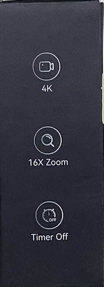 كاميرا رقمية بدقة 4K 
دقة الفيديو والصور:
تسجل فيديو بدقة 4K
 وتلتقط صوراً بدقة عالية تصل إلى 48 أو 64 ميجابكسل .
 التقريب والشاشة : 
تتميز بتقريب رقمي 16 وشاشة قابلة للطي مقاس 3 بوصات لسهولة التقاط صور السيلفي .

 المميزات الإضافية :
 تشمل التركيز التلقائي، ومصباح إضاءة، ومانع اهتزاز رقمي

 بطاقة ذاكرة : 32 جيجابايت  .
للاستفسار يرجى مراسلتنا على الخاص


**إذا كنت صاحب هذا الإعلان وتريد حذفه لأي سبب، رجاءا أرسل رسالة إلى الدعم الفني**