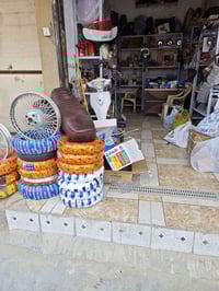 محل بركات الرحمان • قطع غيار دراجات • تايرات ودهون