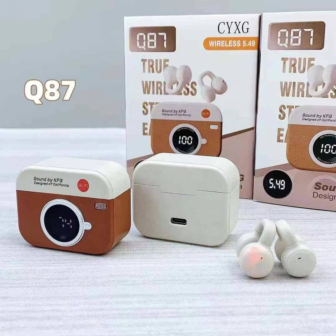 ايربود CYXG Q87
🔸تعمل على جميع أجهزة الأندرويد والايفون 
🔸شحن كيبل تايبسي 
🔸جودة صوت ممتازة 
🔸مقاومة "للرذاذ" الماء و التعرق "مناسبة عند ممارسة                       الرياضة"
🔸تمنحك السماعة ساعات استخدام  متواصل
🔸يمكنك استخدام القطعتين او واحدة حسب الاستخدام 
🔸اظهار نسبة الشحن بالهاتف 
🔸مسافة العمل 10 متر
🔸مايك 

📍العنوان/ذي قار _قضاء الغراف _شارع ال رمضان _قرب مدرسة الفاضلات 

للحجز والاستفسار /مراسلة الصفحه او الاتصال ع الرقم *********** واتساب📱

#يوجد_لدينا_توصيل
