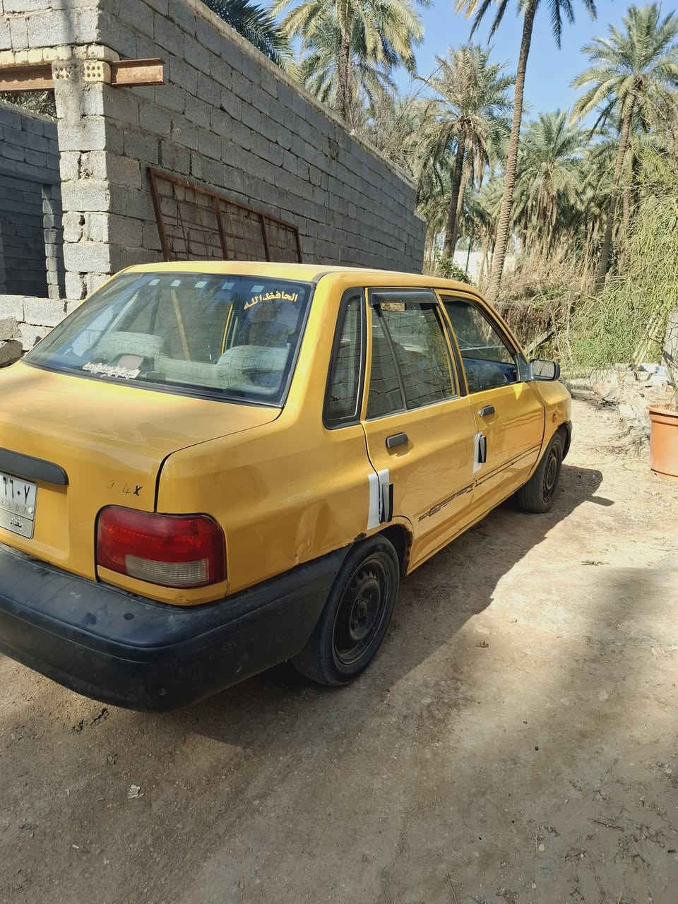 سايبا موديل ١٣ مكينه وكيري خير من الله حداديه ٨٠% كهربائياتها كلها شغاله كيجات حماووه بانزين جام مسجل سماعات تايرات نص عمر سياره راعيها بغداد من شتريتها خابرته ودزلي مستمسكاته وحالياً مغلق ابيع هل موجود بدون تحويل وكفلها من كل شي رايدها ١٤ ونص وبيها مجال قليل مكاني كربلاء باب بغداد طريق الحسينيه ***********
