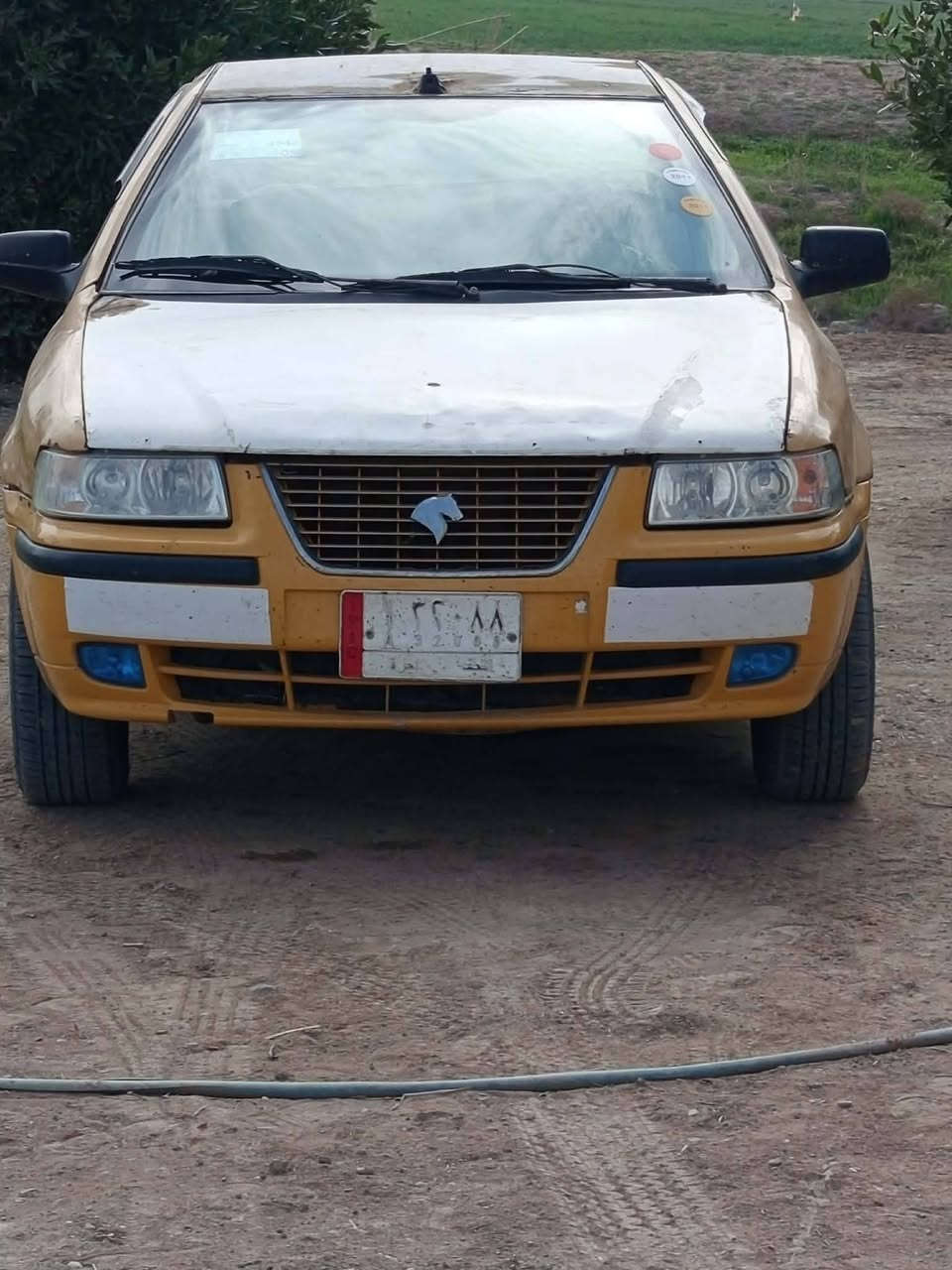 سمند 11 للبيع للي يريد يعيش  محرك كير صدر تخم تاير كله جديد فقط مشط ستيرن كايم وهيه شوفت عينك يرادلها ترتيبات  رقم نجف لا غرامه ولا هيئه تريد وكاله تريد تحويل سعر ((20 ورقه)) وبيها مجال حبايب *********** مكانها واسط صويره
