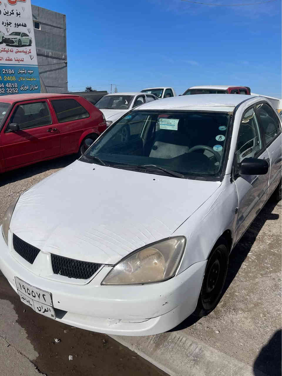 لانسەر ٢٠٠٧ گێڕ تۆماتیک مەکینە گەورە 
گێڕ و مەکینەی بەشەرت تەحویل و غرامەی بەشەرت 
سەیارەکە عام بۆیاخە 
٧ وەرەقە غەرامەی لەسەرە دوایی مەعمەلە
 وەری دەگریتەوە 
سعری ٥٧ گەڵا و مەجال 
***********
هەولێر أربيل, العراق
