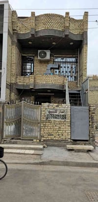 حياكم الله  الثعالبه شارع البانزين خانه منطقه الستالاف  دار للبيع مساح...