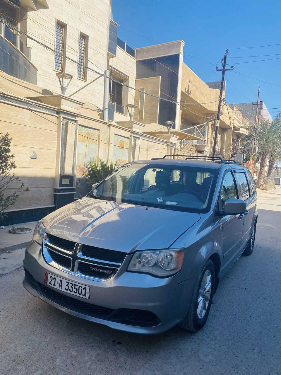 السلام عليكم
دوج كرفان 2016 للبيع او مراوس 
رقم سليمانية اجرة تحويل مباشر 
مواصفات عادية
ماشيه 235  
جاهزة بدون نقص 
ويل كب جديد 
صدر 
باتري 
جاهزة 
كراسي ملكي
صبغ حزام 
عنوان بغداد تاجيات 
للاتصال *********** واتساب 
السعر 118 وبيها مجال
