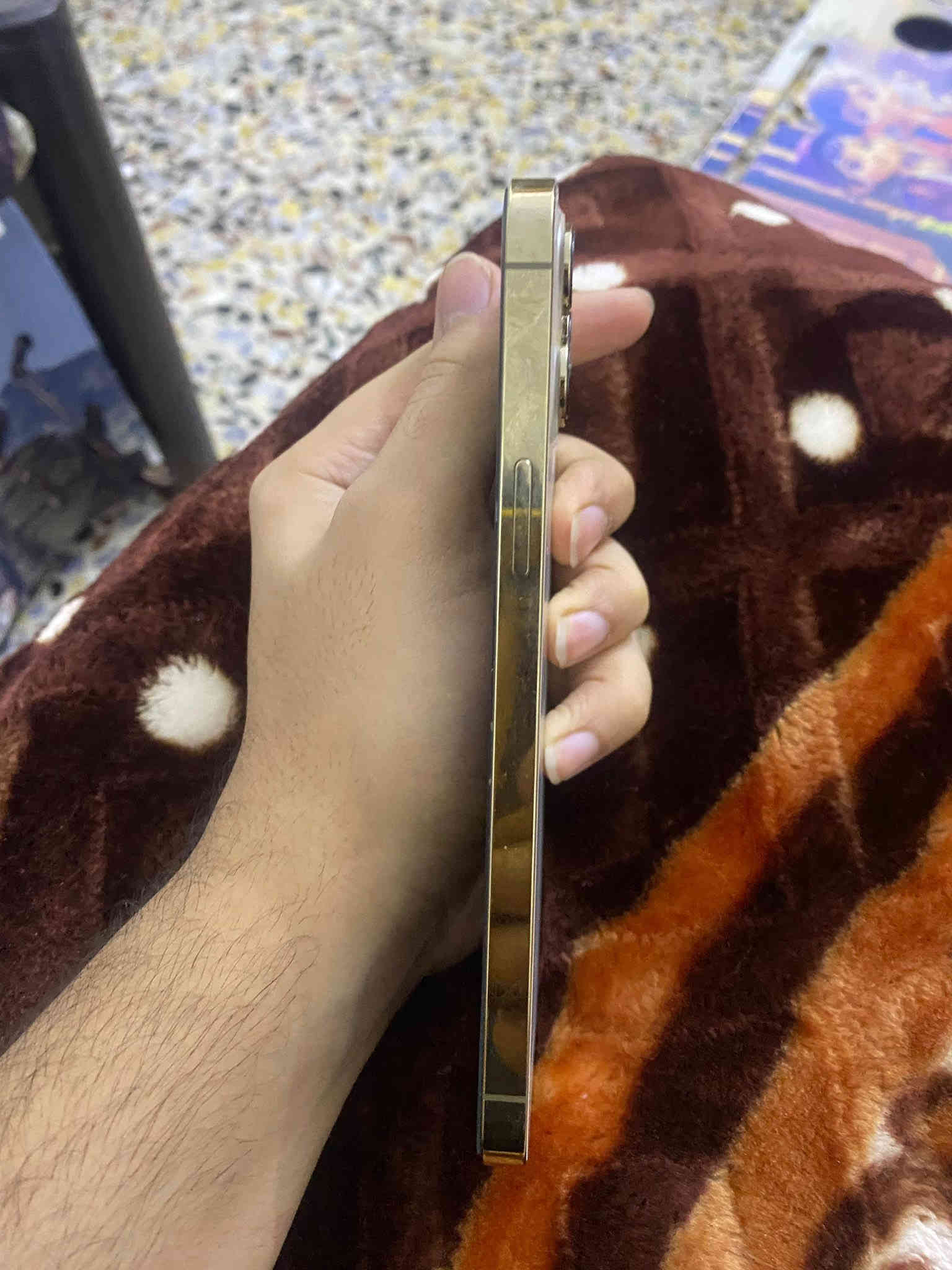 أيفون 12// برو ماكس ///سعره 290 // وبي مجال // جهاز ماستر AAA// بي فطور بالكلاس//ذاكرته // 256//جدا// نضيف// بغداد بلديات // ***********
