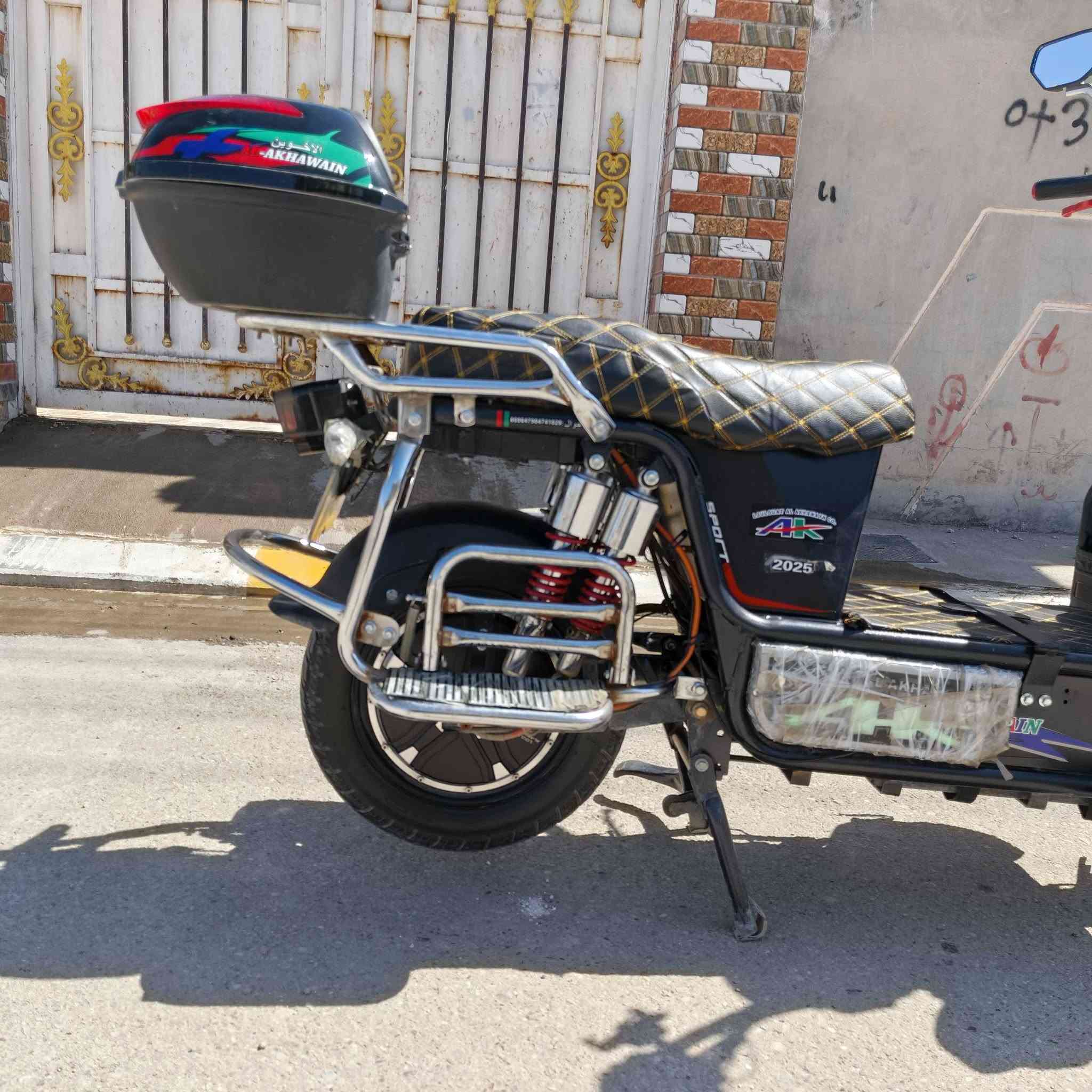 سلام عليكم 
. دراجة شحن جبلي نوع الأخوين 
دراجة نضيفة كدام عينك
. بطاريات عل فحص إنتاج 2026
. إم بي ثري 
مثبت سرعة 
. لايت عالي ناصي 
قفل سكان
بصمة إصبع تشغيل عن بعد 
دبل اشارة
مكاني الفلوجة
الشراي يجي خاص 
موشراي لاتعبني 
..


**إذا كنت صاحب هذا الإعلان وتريد حذفه لأي سبب، رجاءا أرسل رسالة إلى الدعم الفني**