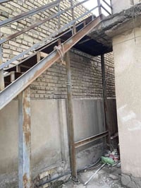 درج خارجي • صحن حديد قوي